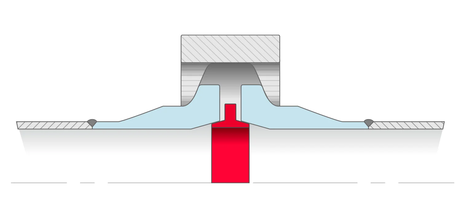 TPC Clamp Connector - before assembly